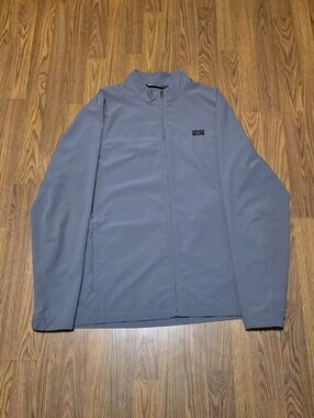 TravisMathew Crystal Cove 2.0 Men’s XL Gray Performance Golf Jacket Stretch E97